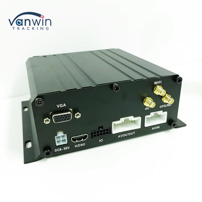 Full HD 8CH 1080P MDVR avec 4G 5G GPS Dispositif Wifi pour la surveillance des voitures Bus Taxi Disques durs doubles