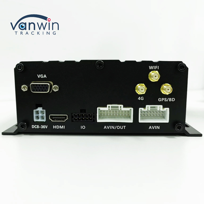 Full HD 8CH 1080P MDVR avec 4G 5G GPS Dispositif Wifi pour la surveillance des voitures Bus Taxi Disques durs doubles