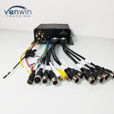 Disque dur à 8 canaux carte SD DVR mobile H.264 MDVR de voiture pour la surveillance de la sécurité des véhicules