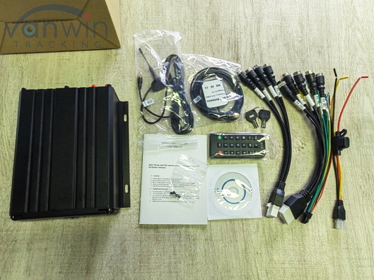 Disque dur à 8 canaux carte SD DVR mobile H.264 MDVR de voiture pour la surveillance de la sécurité des véhicules