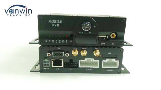 AI 8 Channel 1080P 512G Système de caméra MDVR pour voiture à double carte SD Avec fonction de détection de fatigue de conduite ADAS DMS DVR mobile
