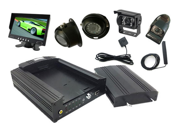 Autobus HD port de réseau mobile de DVR 4G LTE GPS WIFI 4CH 1080P HDD/disque transistorisé RJ45 avec Canbus