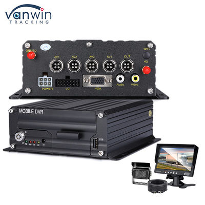 Voiture 1080P H.265 4CH SD Car Mobile DVR Dash Cam Enregistreur
