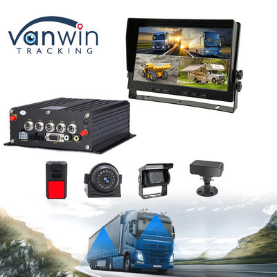 Voiture 1080P H.265 4CH SD Car Mobile DVR Dash Cam Enregistreur