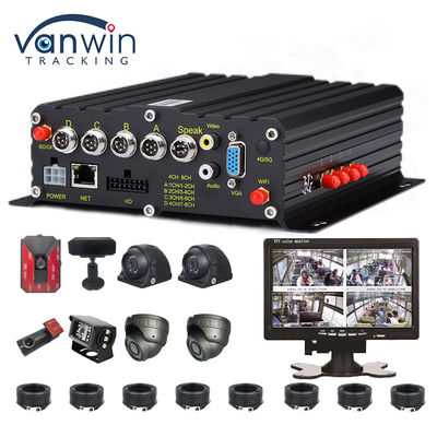 Enregistreur de voiture 4CH avec GPS DVR 1080p