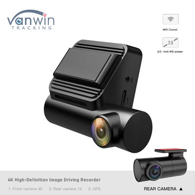 Enregistreur d'image de conduite haute définition 4K 1080P Support WiFi GPS Caméra d'enregistrement de taxi