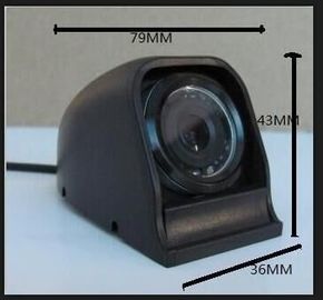 Caméra latérale commerciale de la couleur CMOS de support de bâti avec la vision nocturne grande-angulaire de 180 degrés