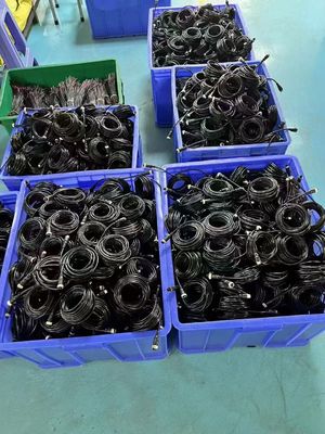 20m 4P Din Jack câble d'extension double bouclier connecteur de femme à homme pour la caméra de bus