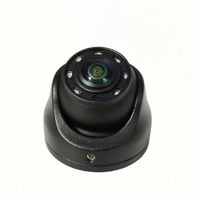 180° 1080P 2MP imperméable à l'eau IP69K Caméras intérieures/extérieures à dôme avec vision nocturne IR pour bus/camions