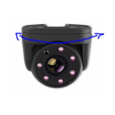 AHD Caméra d'arrière-plan de voiture Ultra grand angle de vision nocturne Camion vue latérale point mort imperméable à l'eau