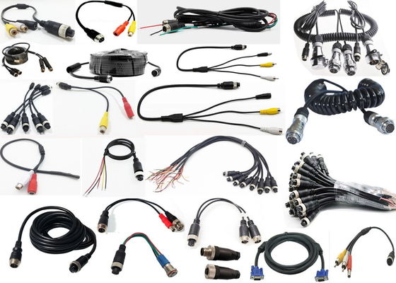 DVR accessoires câbles d'extension d'aviation 5M câble de caméra de secours 4 broches de sexe masculin à féminin
