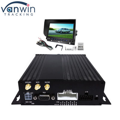 GPS 1080P HD 4CH Mobile DVR Carte SD Samrt WIFI Enregistreur vidéo numérique pour véhicule