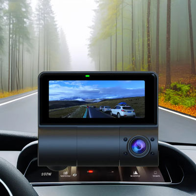 Enregistreur de voiture GPS Wifi Enregistrement double Caméra de tableau de bord de voiture invisible 1080P avec objectif F/NO 1.60