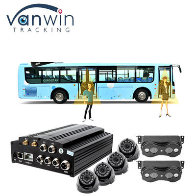 Compteur de passagers 8CH 1080P MDVR pour bus à 2 portes, système de comptage de passagers de bus de haute précision