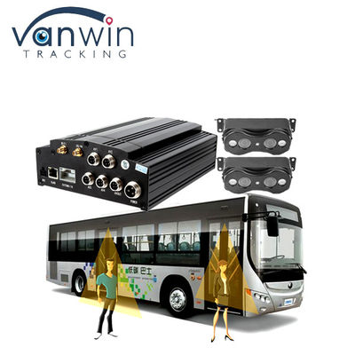 Compteur de passagers 8CH 1080P MDVR pour bus à 2 portes, système de comptage de passagers de bus de haute précision