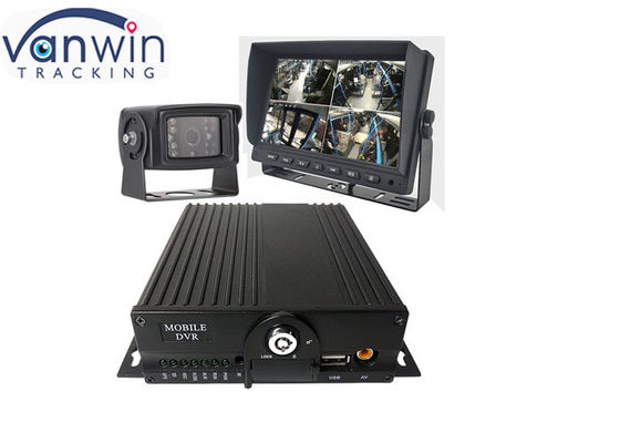 Carte de stockage de voiture Disque dur AHD 1080P 4CH Moniteur vidéo haute définition