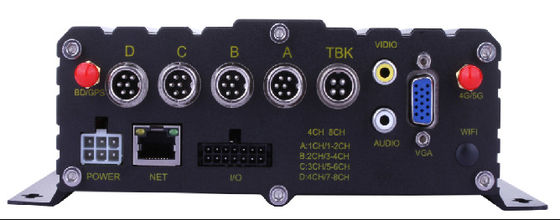 4G 5G WIFI GPS 8 CH AI DVR mobile ADAS DMS avec carte SD HDD SSD Pour voiture bus camion