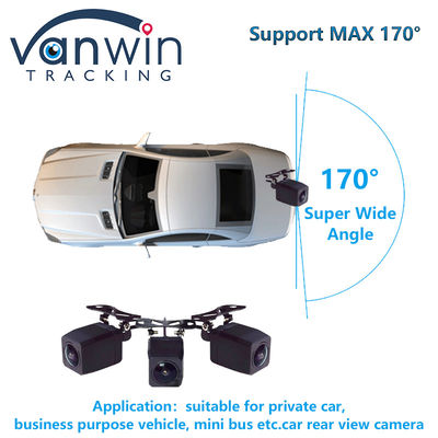 Super vision nocturne IP69K caméra rétro imperméable à l'eau avec grand angle de 170 degrés