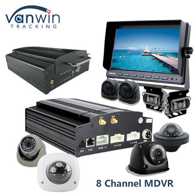 Système de caméra 4G Wifi GPS MDVR 8CH Enregistreur vidéo numérique mobile pour le véhicule de bus et de camion