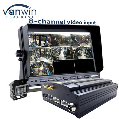 Système de caméra 4G Wifi GPS MDVR 8CH Enregistreur vidéo numérique mobile pour le véhicule de bus et de camion