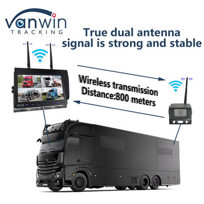 Système de caméra sans fil numérique AHD 7 pouces pour camion, caméra de recul, kit de moniteur de voiture TFT sans fil