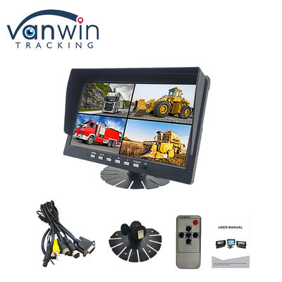 10.1 pouces IPS Sécurité TFT Moniteur de voiture HD 1080P Affichage pour camion Caméra de véhicule de bus
