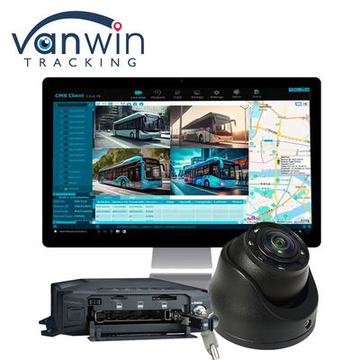 HDD 1080p 8ch DVR mobile 4g GPS WIFI MDVR Kit Système de caméra pour le suivi des véhicules Sécurité des voitures