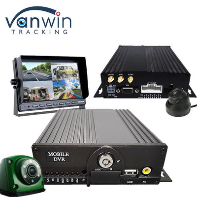 4CH double carte SD GPS MDVR caméra avec 4G WiFi mobile DVR système de sécurité de bus scolaire