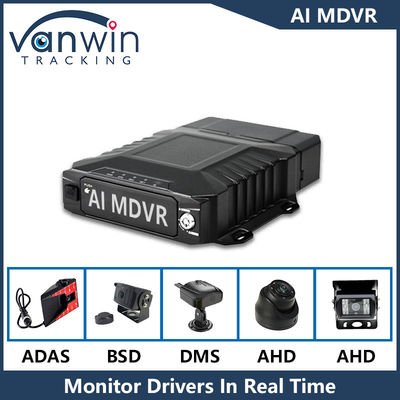AHD 1080P 8CH 4G GPS mobile DVR avec intégré ADAS DSM BSD algorithme alimenté par l'IA