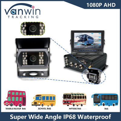 1080P AHD IP68 Caméra de surveillance de voiture IR de vision nocturne Caméra de véhicule pour bus