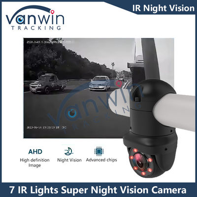 IP69K Full HD Vision nocturne Caméra privée du dôme de voiture Modèle 7 IR Lumières Caméra de voiture pour bus Turck