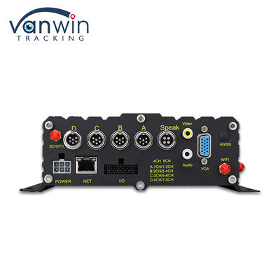 ADAS DMS BSD AI Vehicle Fleet Cam Voiture avec 8CH WiFi GPS 4G Live View DVR mobile pour voiture