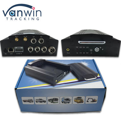 4 canaux HDD SSD DVR mobile 1080P 4G WiFi GPS MDVR Caméra de véhicule Système de vidéosurveillance de voiture