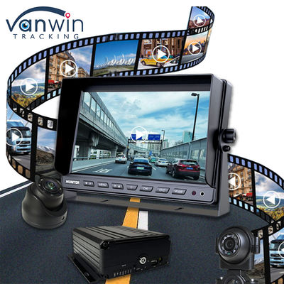 Moniteur à écran divisé Full HD de 8 canaux pour véhicule