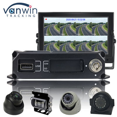 H.264 4CH HD 1080P DVR mobile 4G GPS WIFI Carte SD MINI MDVR Pour la surveillance vidéo de voiture