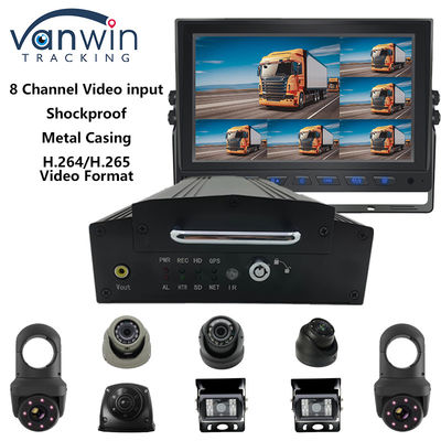 OEM 8CH HD 1080P HDD DVR mobile avec GPS 4G WIFI MDVR pour le système de gestion de flotte