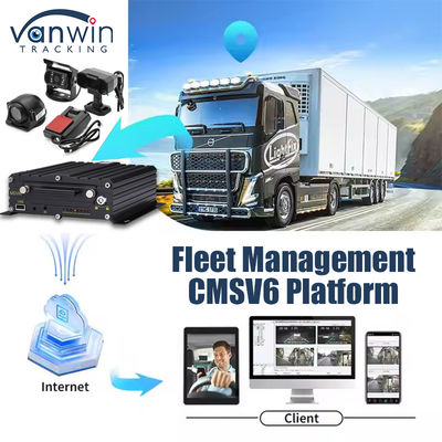 8CH AI ADAS DMS BSD DVR mobile HDD MDVR 2TB Plateforme de suivi de support pour véhicules DVR pour véhicules