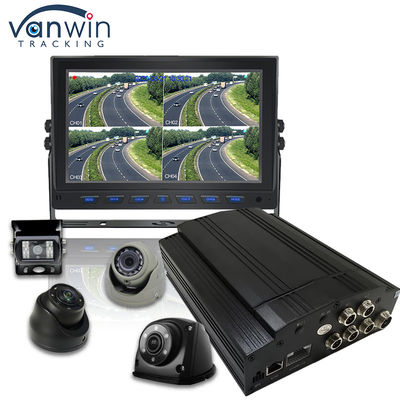 4CH 4G HDD DVR mobile GPS WiFi vidéo en direct Voiture CCTV DVR camion Système Cmsv6