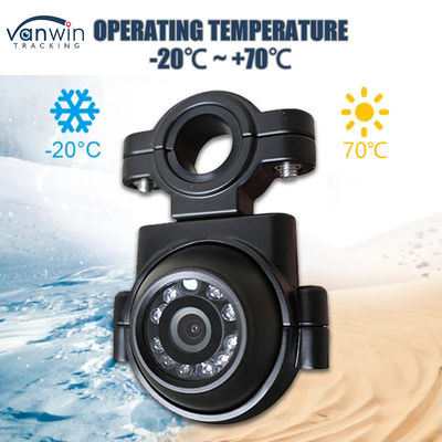 AHD 1080P IP69K Caméra de vue latérale avec vision nocturne Caméra de vidéosurveillance pour véhicule