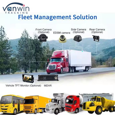 4CH carte SD double DVR mobile mini taille voiture boîte noire dans le véhicule CCTV 4G GPS MDVR
