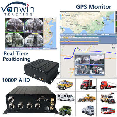 H.265 4CH Full HD Mobile DVR en direct Blackbox Enregistreur 4G Wifi GPS CCTV du véhicule