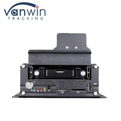 5G 4CH Full HD Mobile DVR en direct avec surveillance GPS du niveau de carburant CCTV du véhicule