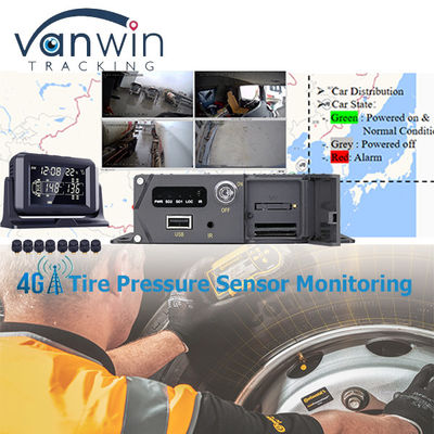 4CH 8CH SD Mdvr Surveillance de la pression du carburant dans les pneus