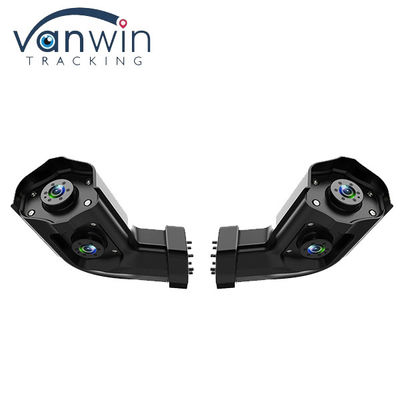 AHD 1080P DVR imperméable à l'eau 12,3 pouces avant arrière de l'espace aveugle Moniteur de voiture avec caméra de vue arrière de vue latérale