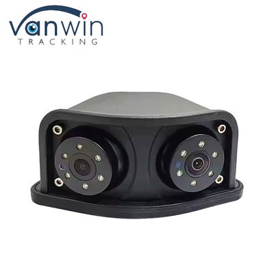 HD IR vision nocturne imperméable à l'eau 1080P double lentille vue latérale zone aveugle vue arrière miroir vue arrière caméra de secours pour bus