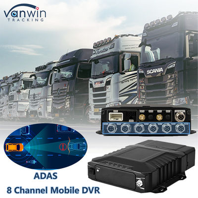 8CH 1080P Ai HDD Mobile DVR Surveillance en temps réel et suivi 4G Ai Adas DMS MDVR Système de vidéosurveillance