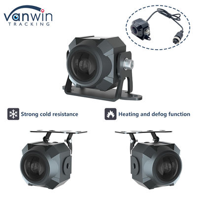 1080P IP69 imperméable à l'eau 2MP chauffage du véhicule anti-brouillard Caméra de voiture avec angle de vue à 180 degrés et fonction imperméable