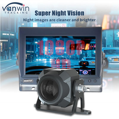 1080P IP69 imperméable à l'eau 2MP chauffage du véhicule anti-brouillard Caméra de voiture avec angle de vue à 180 degrés et fonction imperméable