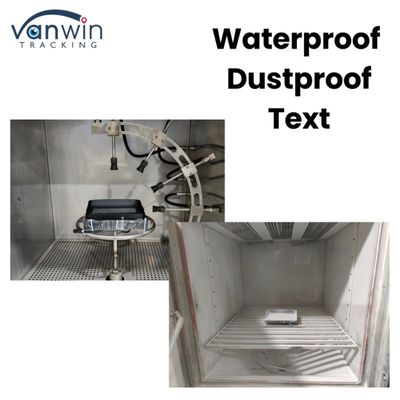 Moniteur de voiture 4 canaux IA imperméable à l'eau IPX69 résistant aux explosions Affichage AHD 10 " pour véhicules mécaniques