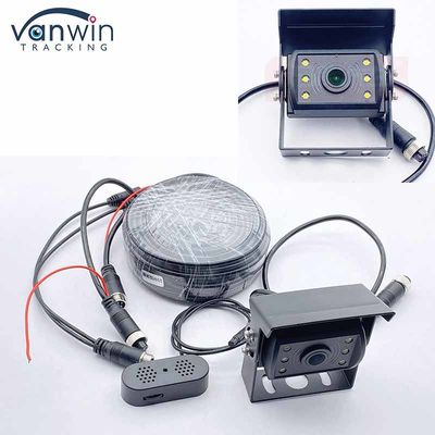 7 pouces HD IP68 Radar AHD imperméable à l'eau Retour vers l'arrière Vue arrière du côté Caméra de véhicule Pour le camion de bus